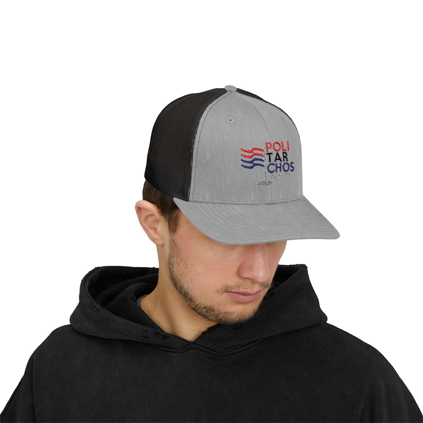 Politarchos Snapback Trucker Cap - Stylish Political Statement for Everyday Wear