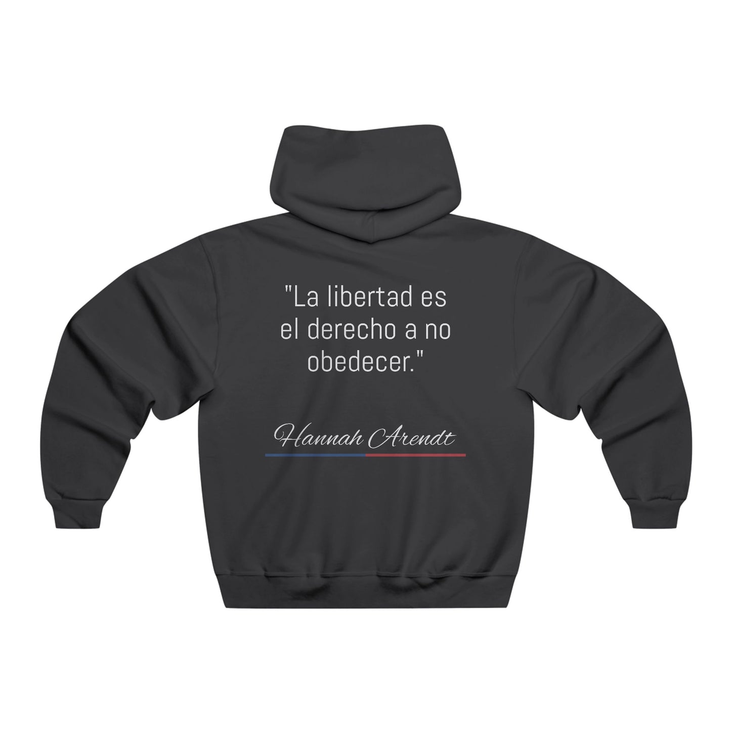 Patriotic Quote Hooded Sweatshirt - Support Political Change