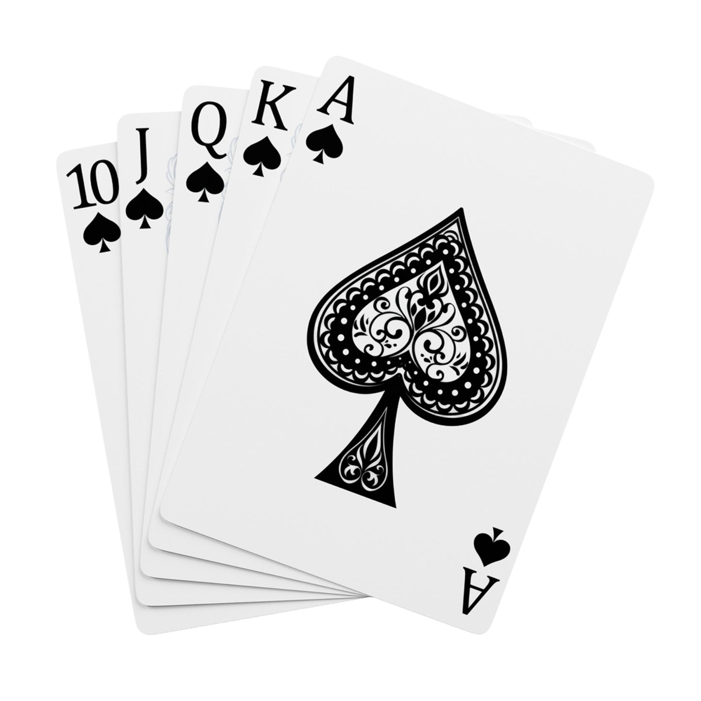 Politarchos Poker Playing Cards - Keep Calm and Listen Design