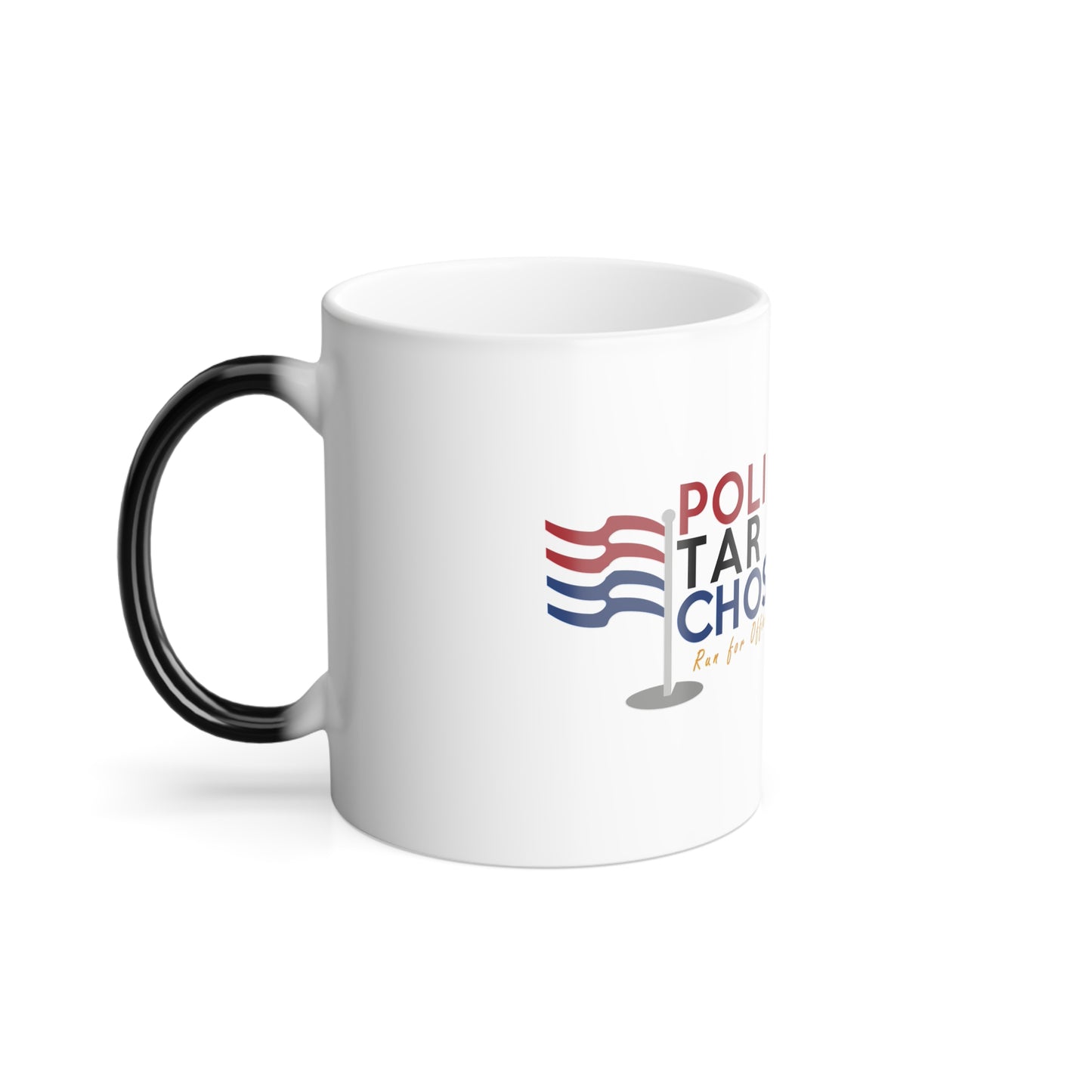 Color Morphing Coffee Mug - Fun Gift for Coffee Lovers & Politicians